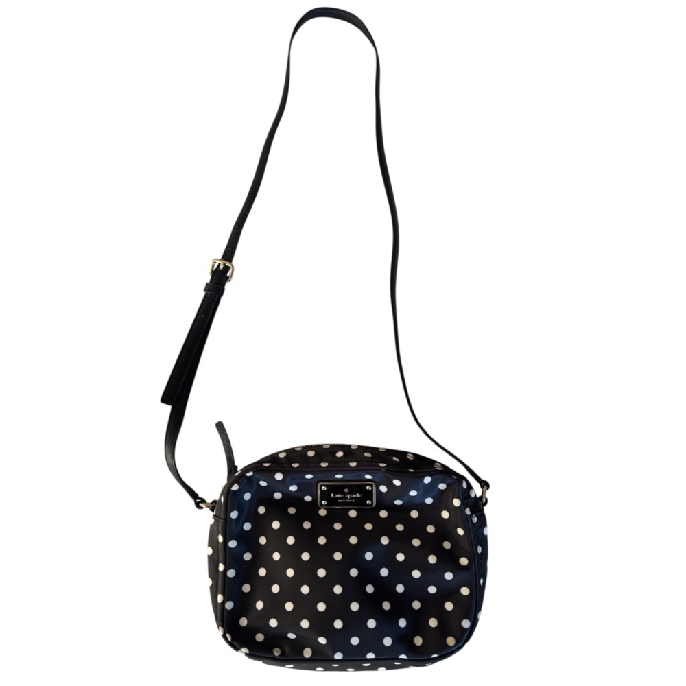 Kate Spade Black and White Polka Dot Crossbody Bag - Picture 12 of 12